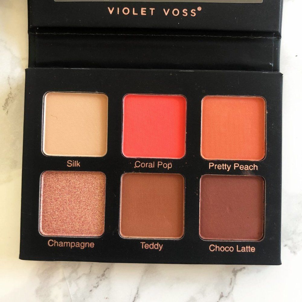 NIB Coral Pop 6-Color Eyeshadow Palette - Violet Voss - Picture 8 of 8